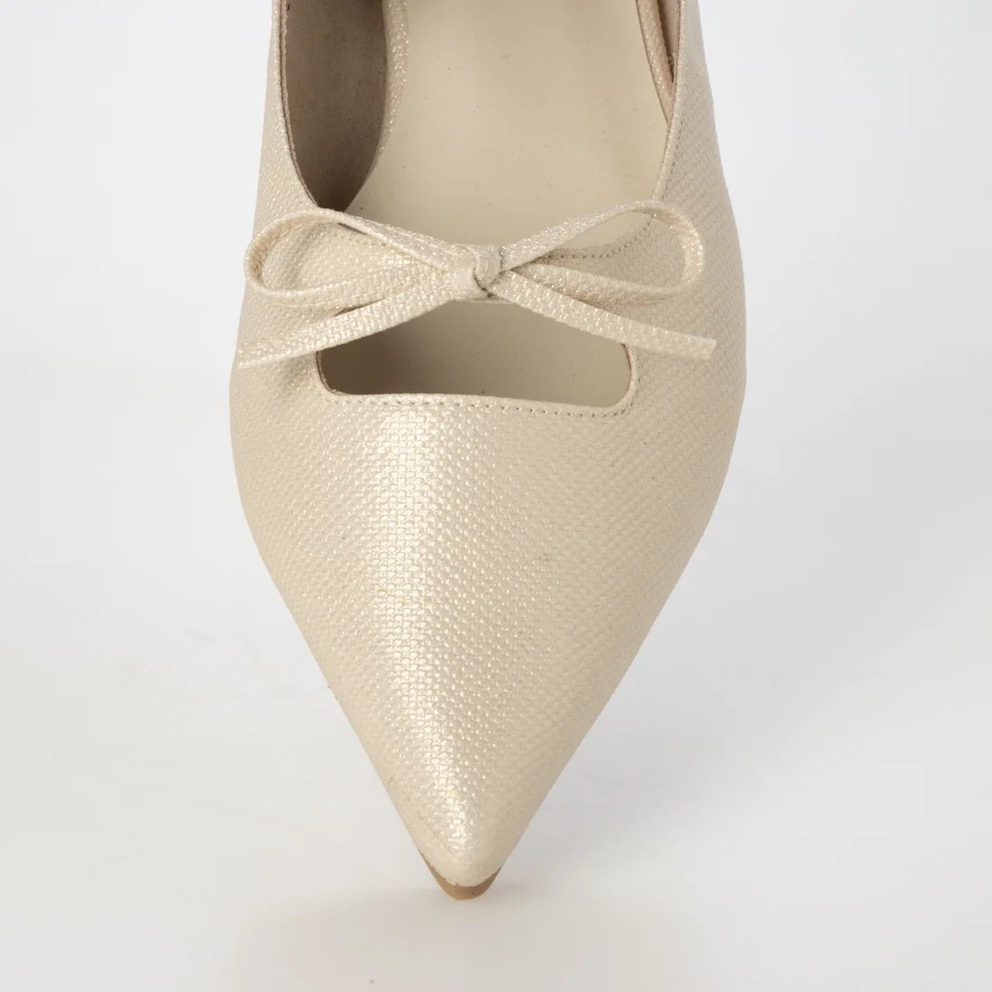 【新品預訂】日本製 Launa Lea 
雙緞帶瑪麗珍平底鞋 (589) (象牙色 Z / Ivory Z)