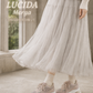 【現貨三對75折款式】日本潮牌Lucida 粉杏色 Merga 閃光透氣鞋底厚底運動鞋( 4438 PBG )