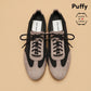 【新品預訂】日本製 Lauf Oletta 雙色混搭鞋帶輕盈運動鞋 (LP147 Black-S/C) (黑色)