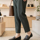 【新品預訂】日本製 Lauf Oletta [All Weather] 全天候 修身方形樂福鞋(LRP133 BLACK) (黑色)