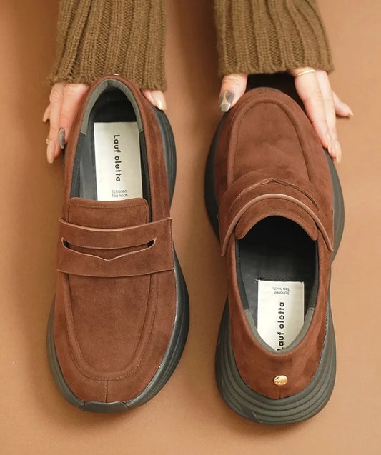 【新品現貨】日本Lauf Oletta 輕質樂福鞋運動鞋（L129)(D Brown-S / 深棕色 S)