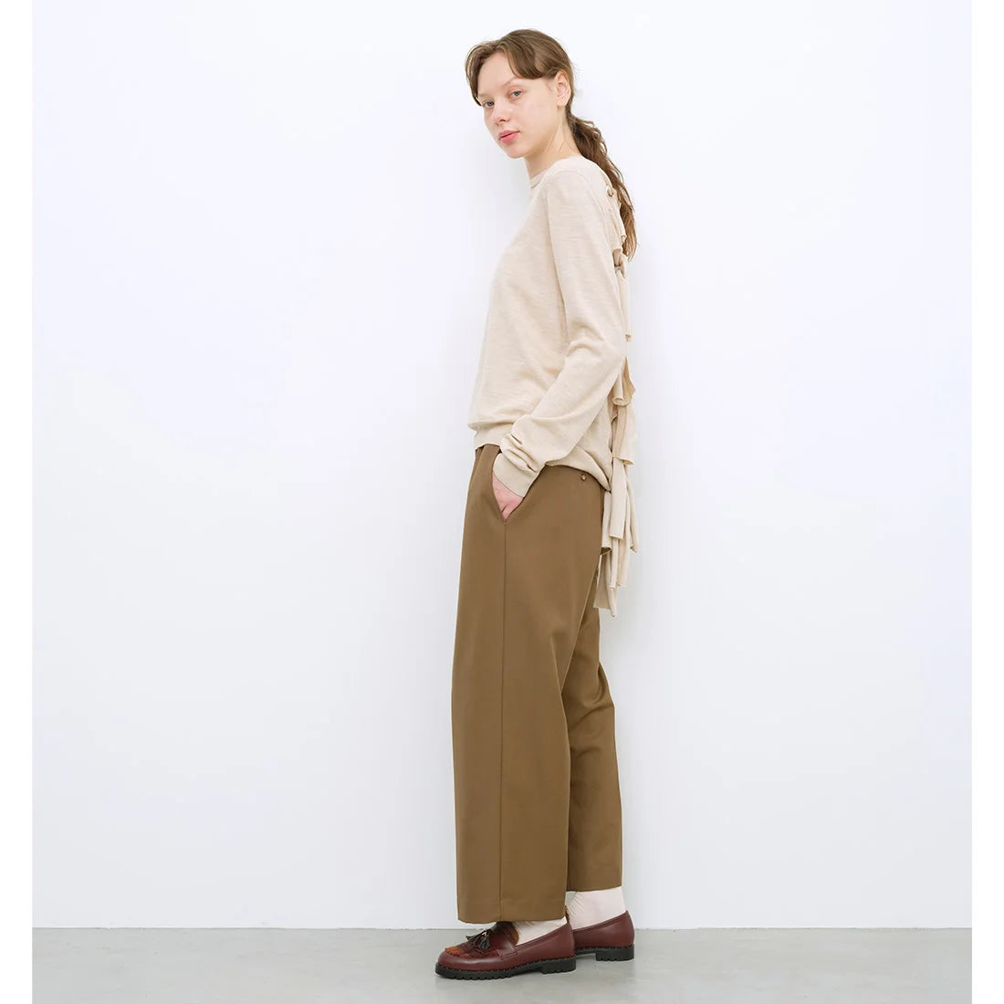 【新品預訂】日本製 Launa lea 流蘇樂福鞋(SP035)(Red-ZC/ 紅色)