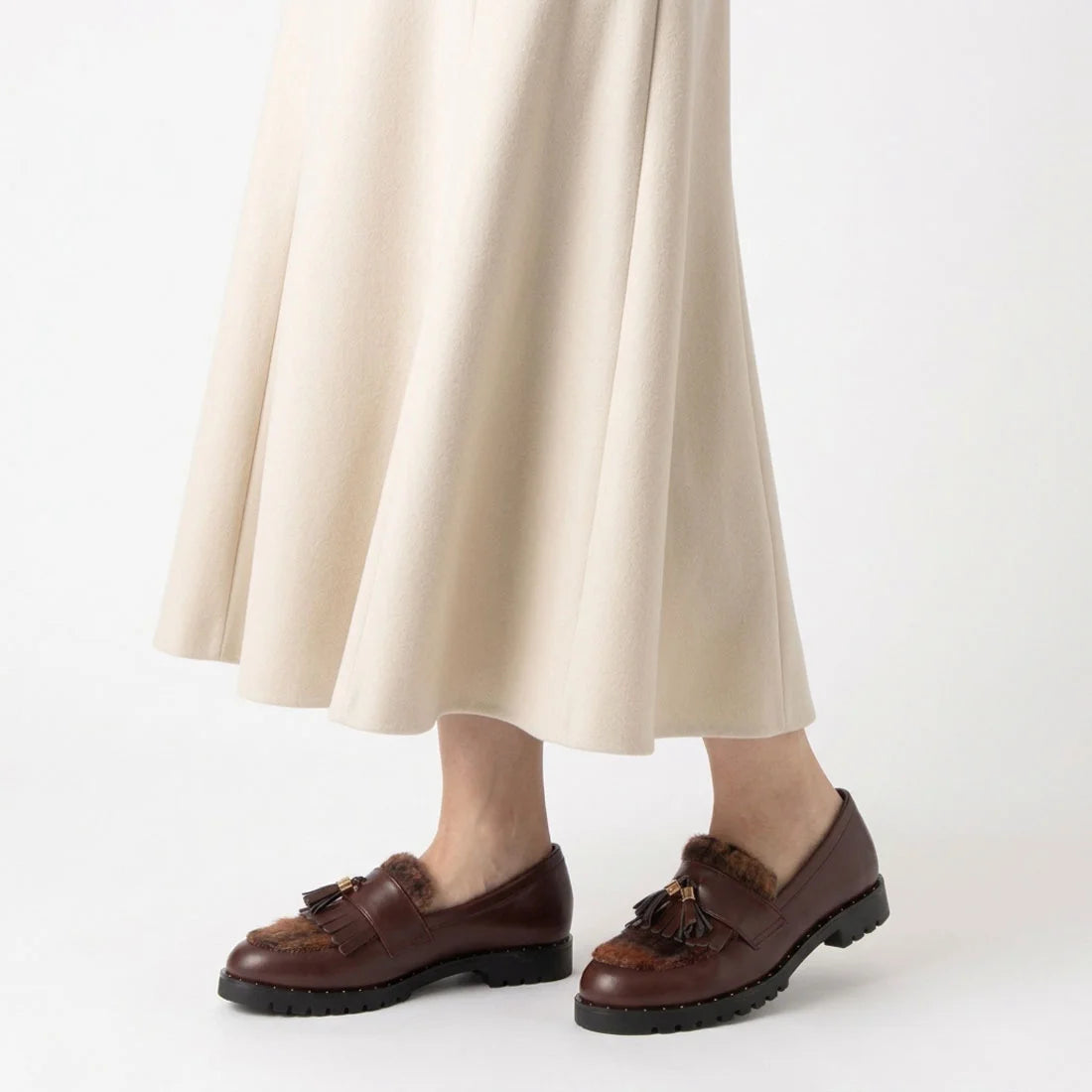 【新品預訂】日本製 Launa lea 流蘇樂福鞋(SP035)(Red-ZC/ 紅色)
