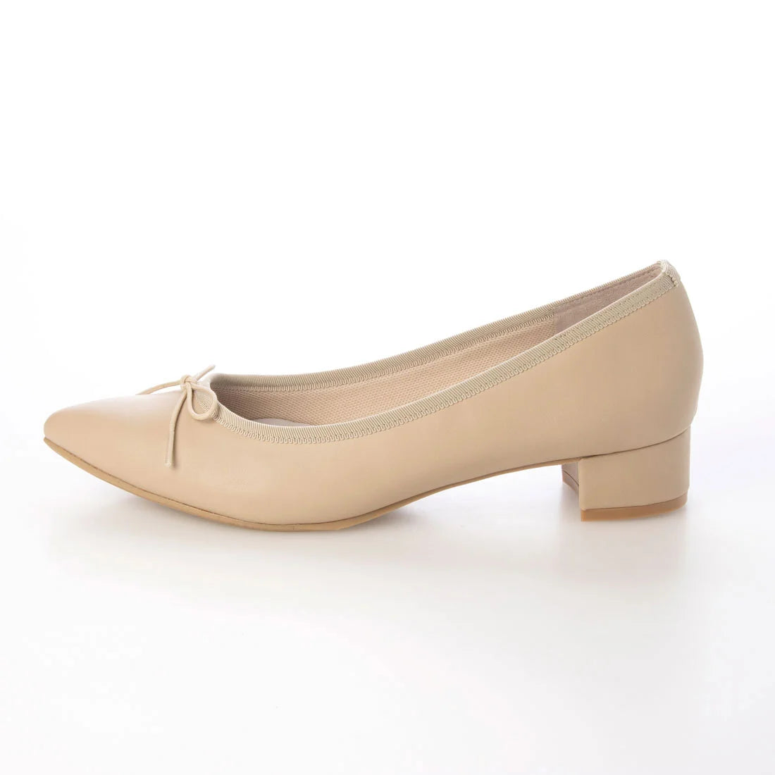 日本製 [晴雨兩用] Launa Lea 尖頭高跟芭蕾舞鞋 (RB9001A) (L Beige)