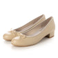 日本製 [晴雨兩用] Launa Lea 圓頭高跟芭蕾舞鞋 (RB5001A) (L Beige)