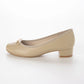 日本製 [晴雨兩用] Launa Lea 圓頭高跟芭蕾舞鞋 (RB5001A) (L Beige)