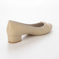 日本製 [晴雨兩用] Launa Lea 圓頭高跟芭蕾舞鞋 (RB5001A) (L Beige)