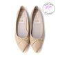 日本製 [晴雨兩用] Launa Lea 尖頭芭蕾舞鞋 (RB4001A) (L Beige)