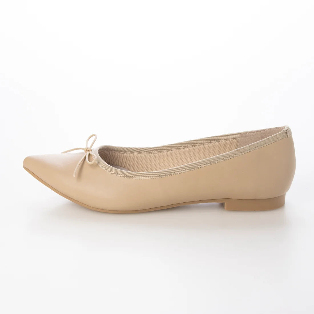日本製 [晴雨兩用] Launa Lea 尖頭芭蕾舞鞋 (RB4001A) (L Beige)
