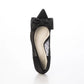 日本製 Launa Lea 7cm 水鑽緞帶薄紗高跟鞋 (0594) (黑色Z / Black Z)