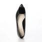 日本製 Launa Lea 3.5cm 透明方扣環尖頭高跟鞋 (0590) (黑色 / Black)