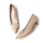 日本製 Launa Lea 5cm方扣尖頭高跟鞋 (0573) (L米色 / L Beige)