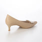 日本製 Launa Lea 5cm方扣尖頭高跟鞋 (0573) (L米色 / L Beige)