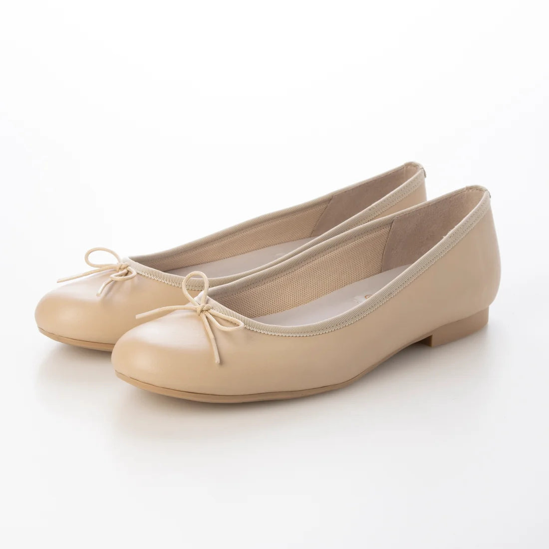 日本製 [晴雨兩用] Launa Lea 圓頭芭蕾舞鞋 (RB1001A) (L Beige)