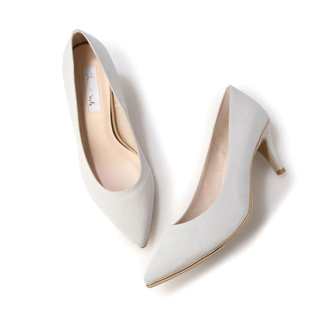 日本製 Launa Lea 7cm Rich Gold Line高跟鞋 (80001E) (L 藍色 Z / L Blue Z)