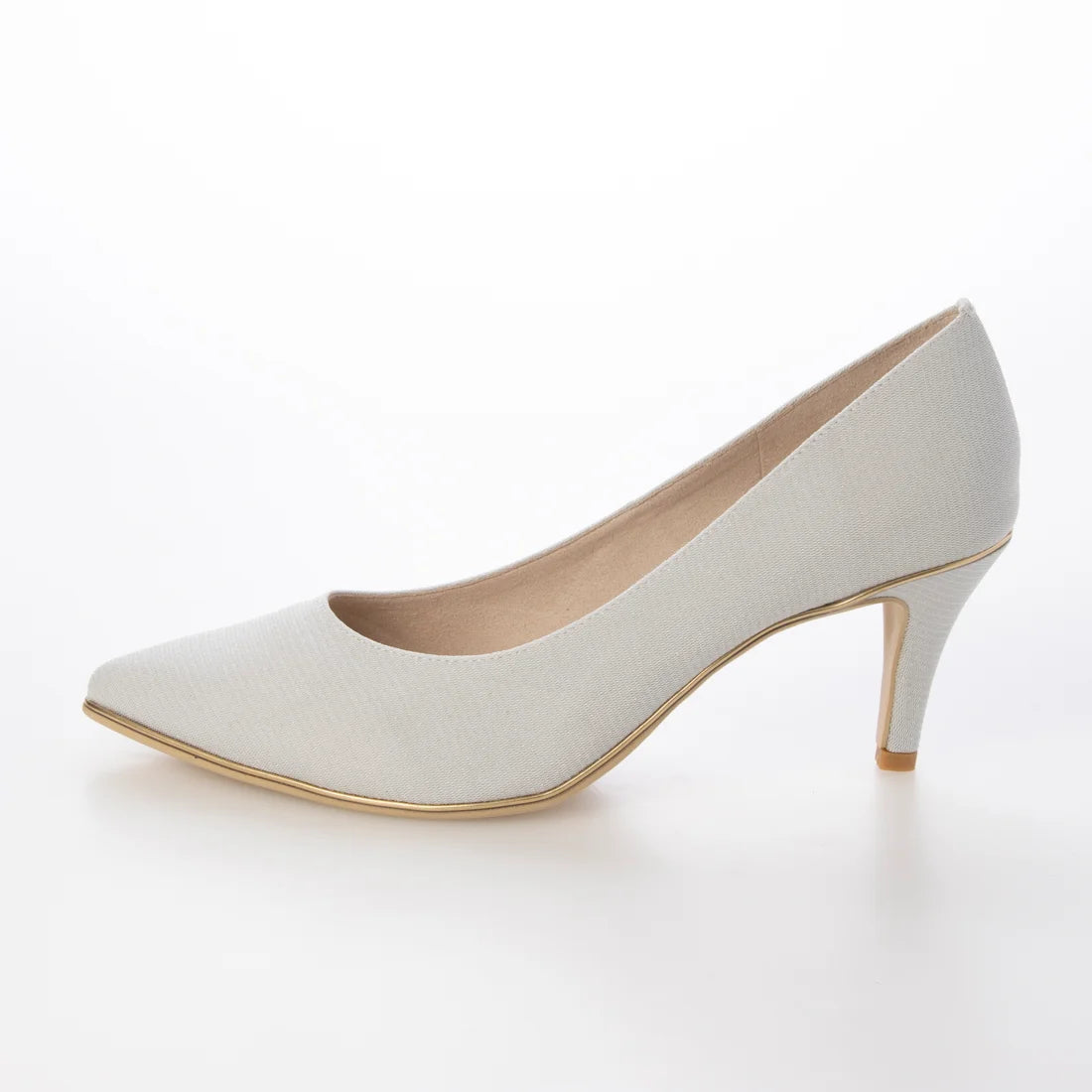 日本製 Launa Lea 7cm Rich Gold Line高跟鞋 (80001E) (L 藍色 Z / L Blue Z)