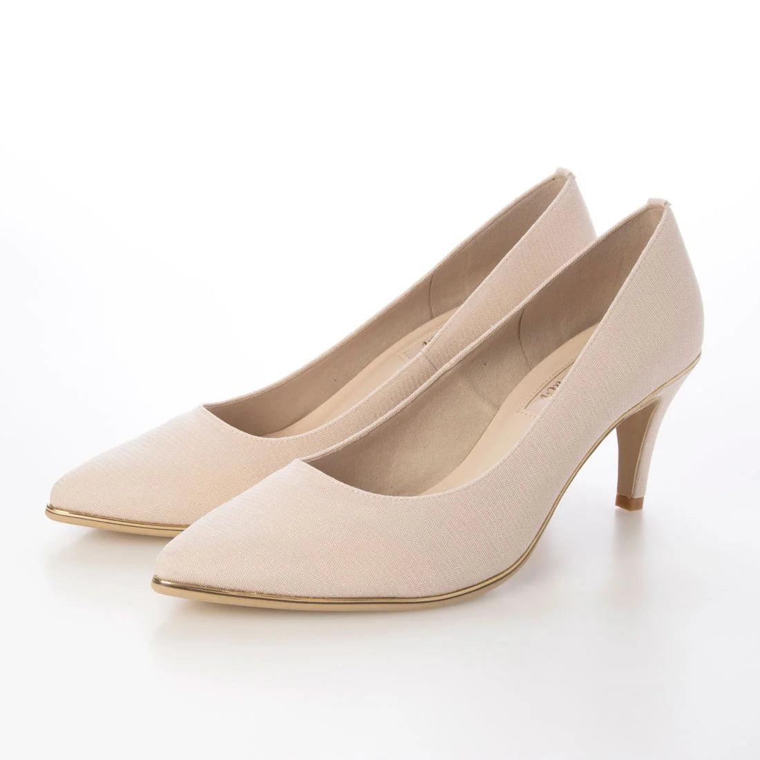 日本製 Launa Lea Rich 7cm Gold Line高跟鞋 (80001E) (L 粉紅色 Z / L Pink Z)