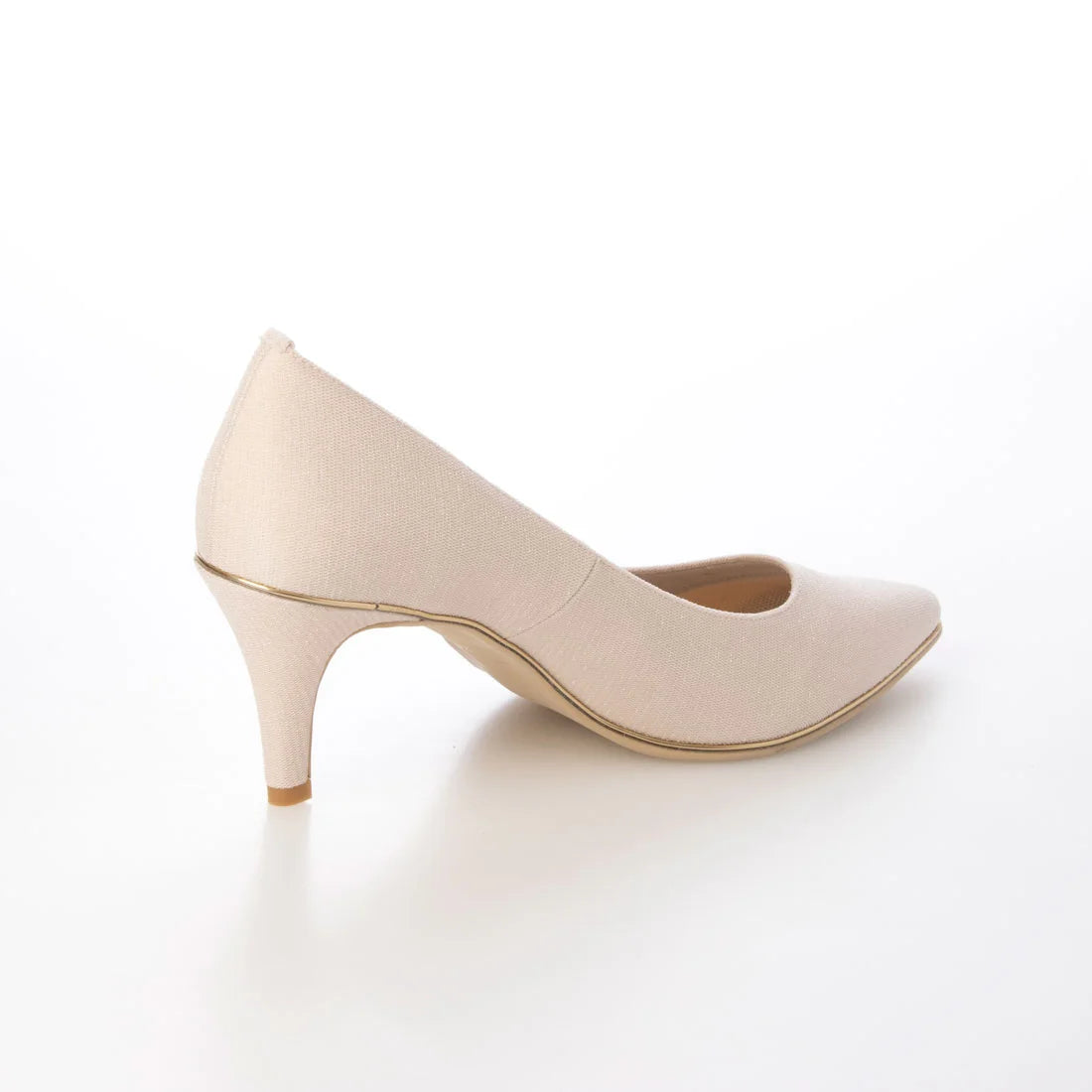日本製 Launa Lea Rich 7cm Gold Line高跟鞋 (80001E) (L 粉紅色 Z / L Pink Z)
