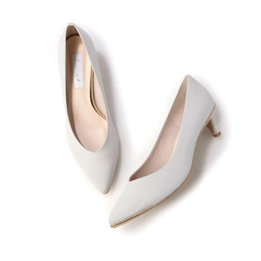 日本製 Launa Lea Rich 5cm Gold Line高跟鞋 (80009E) (L 藍色 Z / L Blue Z)