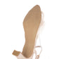 日本製 Launa Lea 7cm薄紗綁帶涼鞋 (0601) (粉米色 Z / Pink Beige Z)