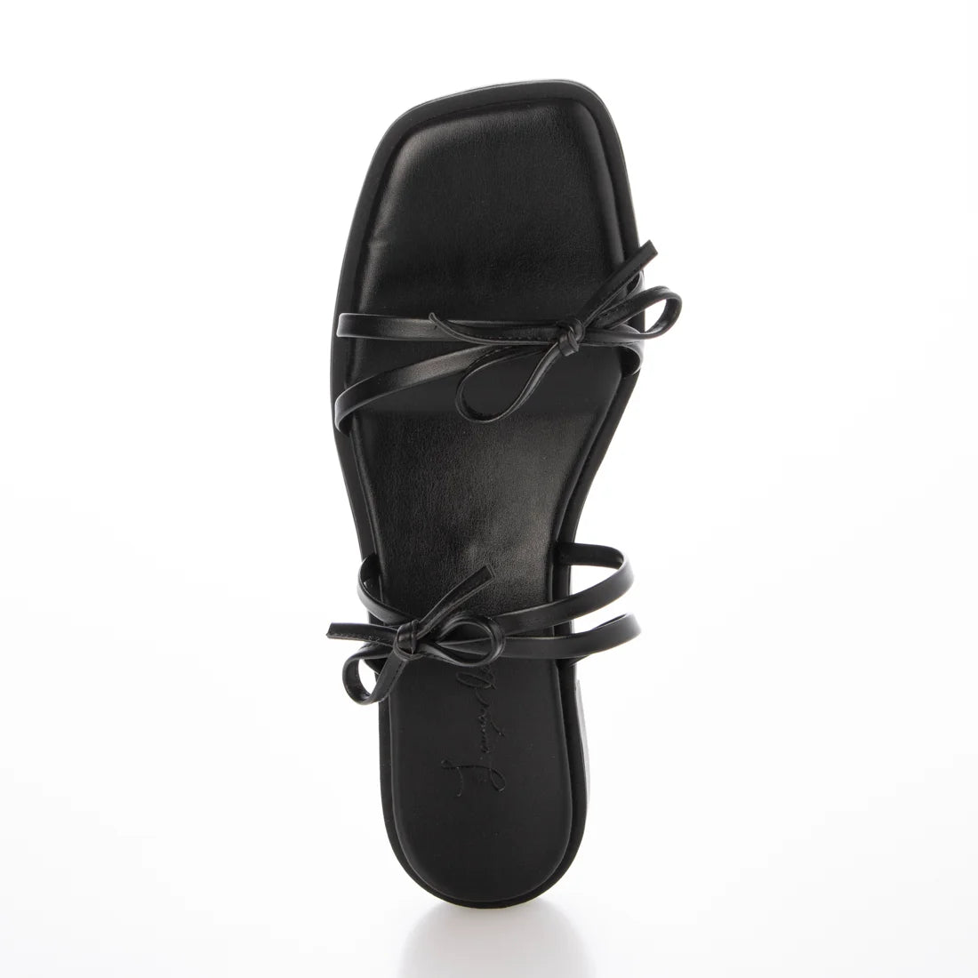 日本製 Launa Lea 雙蝴蝶結平底涼鞋 (0604) (黑色 / Black)