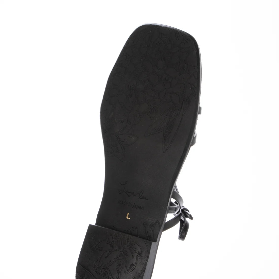 日本製 Launa Lea 雙蝴蝶結平底涼鞋 (0604) (黑色 / Black)