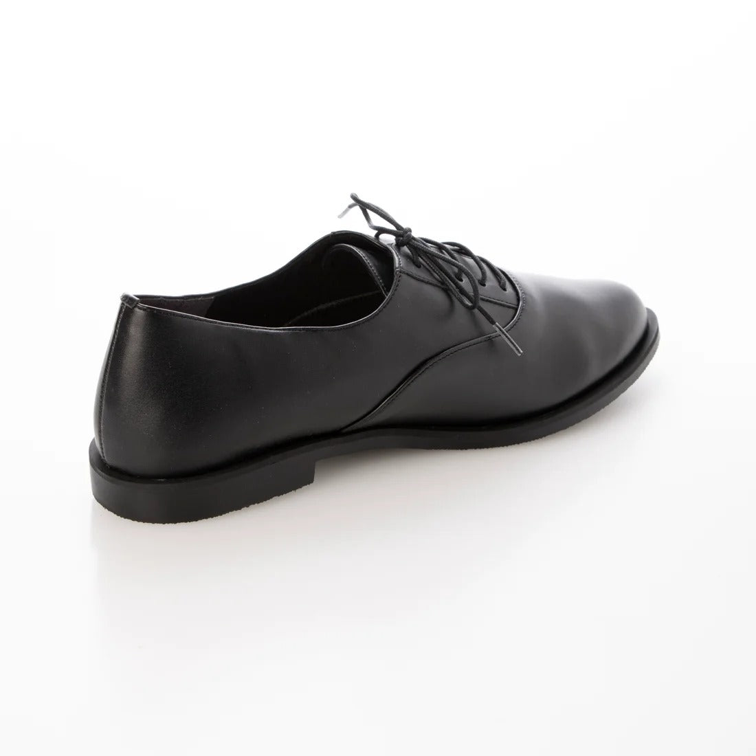 日本製 [晴雨兩用] Launa Lea 尖頭繫帶鞋 (R9023) (黑色 / Black)
