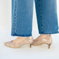 日本製 Launa Lea Rich 5cm Gold Line高跟鞋 (8000) (黑色 / Black)