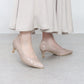 日本製 Launa Lea Rich 5cm Gold Line高跟鞋 (8000) (黑色 / Black)