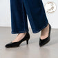 日本製 Launa Lea Rich 5cm Gold Line高跟鞋 (8000) (黑色 / Black)