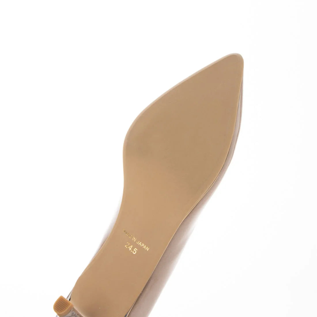 日本製 Launa Lea Rich 5cm Gold Line高跟鞋 (80009) (米灰色 E / Greige E)