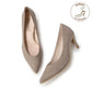 日本製 Launa Lea Rich 7cm Gold Line高跟鞋 (80001D) (米灰色 S / Greige S)