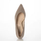 日本製 Launa Lea Rich 7cm Gold Line高跟鞋 (80001D) (米灰色 S / Greige S)
