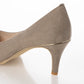 日本製 Launa Lea Rich 7cm Gold Line高跟鞋 (80001D) (米灰色 S / Greige S)
