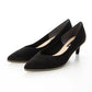 日本製 Launa Lea Rich 5cm Gold Line高跟鞋 (80009) (黑色 S / Black S)