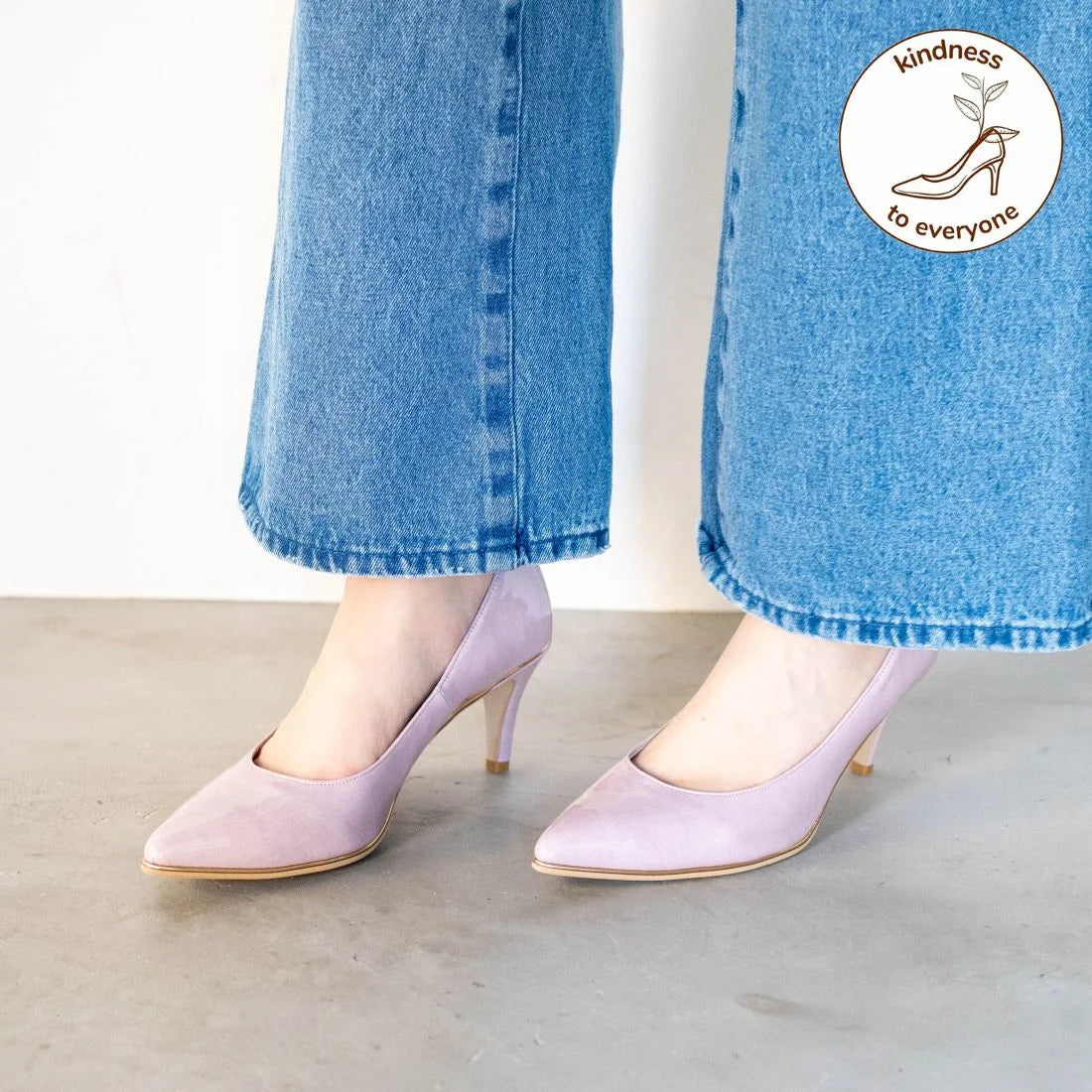 日本製 Launa Lea Rich 7cm Gold Line高跟鞋 (80001D) (L 米色 S / L Beige S)