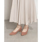 日本製 [23AW] Launa lea 厚跟淺口鞋 (0486)(PK beige S)