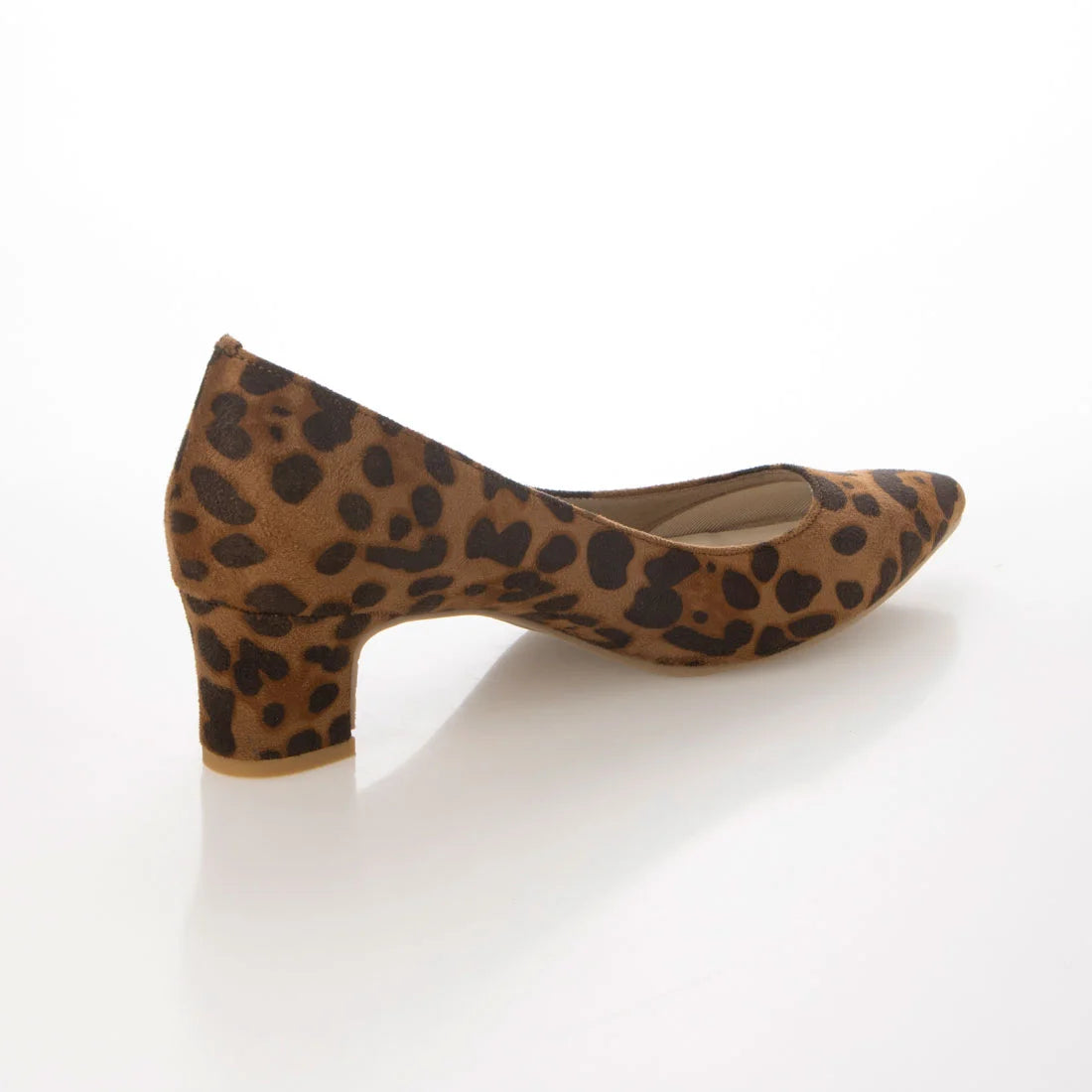 日本製 Launa lea 厚跟淺口鞋 (0486) (Leopard S)