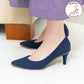 日本製[23AW]Launa lea[7cm/Launa lea rich]金線高跟鞋(80001E)( Blue S)（ブルーS）