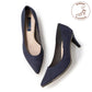 日本製[23AW]Launa lea[7cm/Launa lea rich]金線高跟鞋(80001E)( Blue S)（ブルーS）