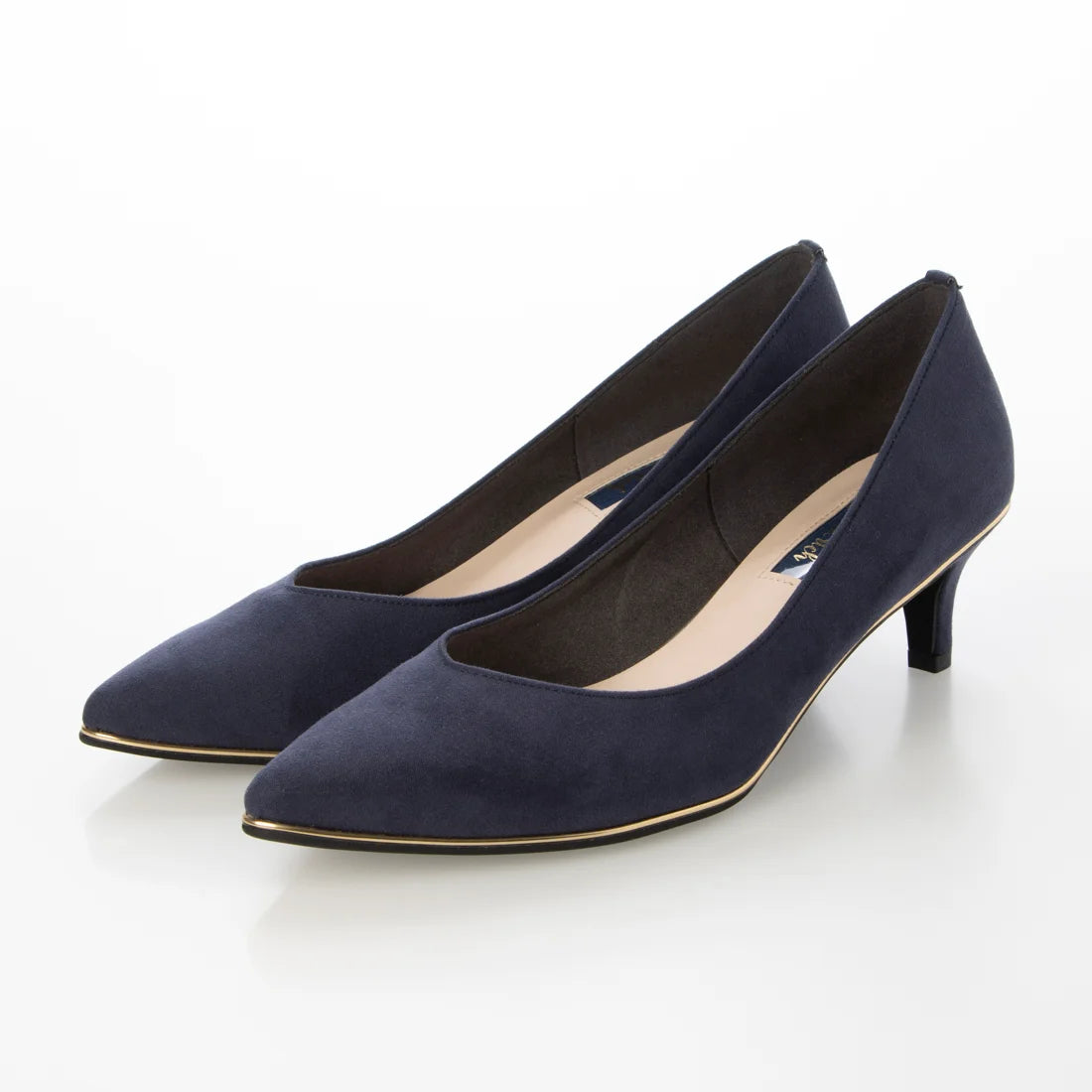 日本製 [23AW] Launa lea [5cm/Launa lea rich] 金線高跟鞋 (80009) (Blue S)