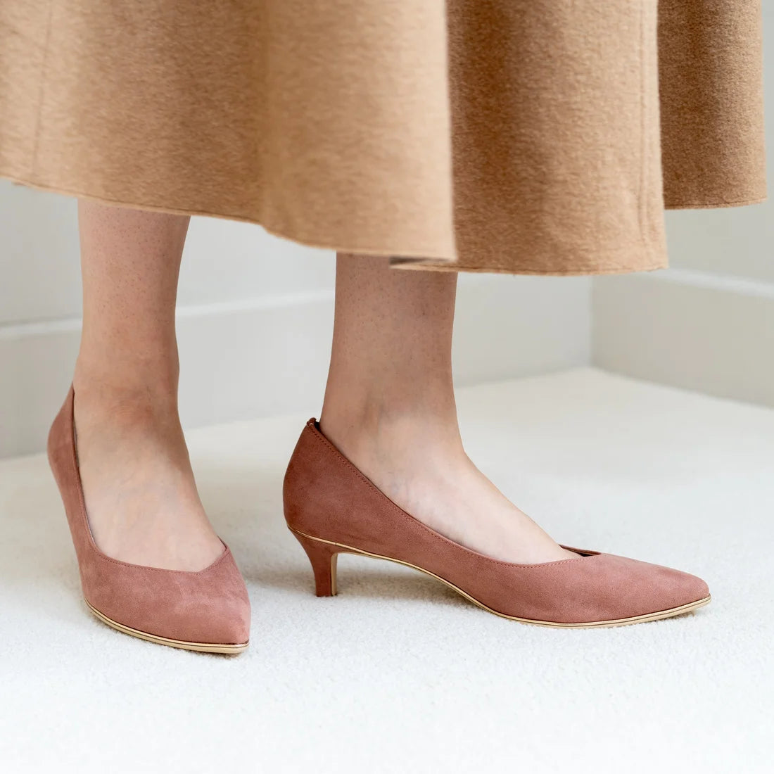 日本製 [23AW] Launa lea [5cm/Launa lea rich] 金線高跟鞋 (80009) (Blue S)