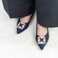 日本製[23AW] Launa lea Bijou 尖頭高跟鞋 (0483) (Blue S)（ブルーS）