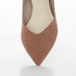 日本製 [23AW] Launa lea 側切平跟高跟鞋 (0492) (Pink beige S)