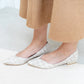 日本製 [23AW] Launa lea 側切平跟高跟鞋 (0492) (Pink beige S)