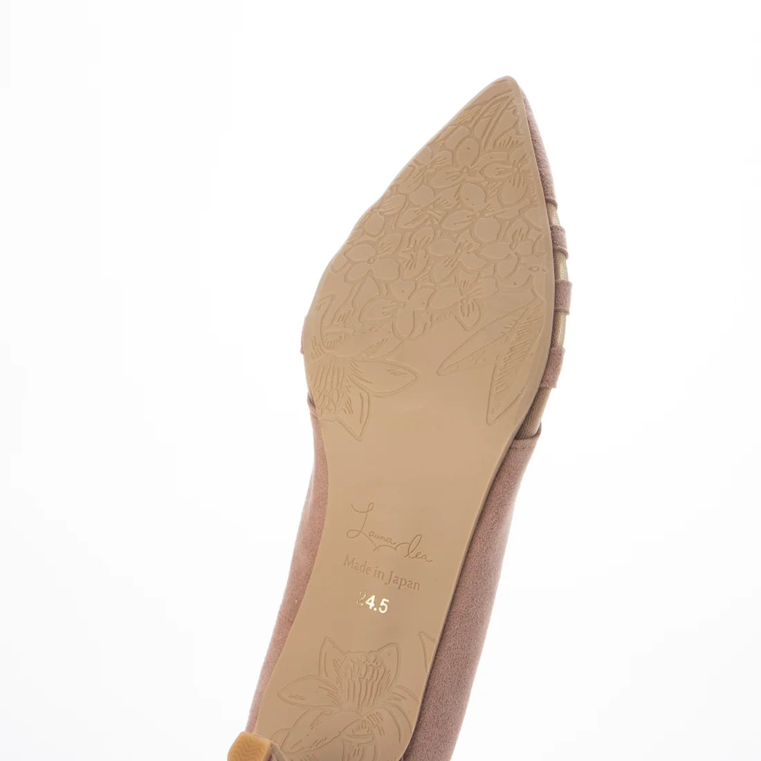 日本製[23AW] Launa lea 透視設計尖頭高跟鞋 (0527) (PK Beige S)（PKベージュS）