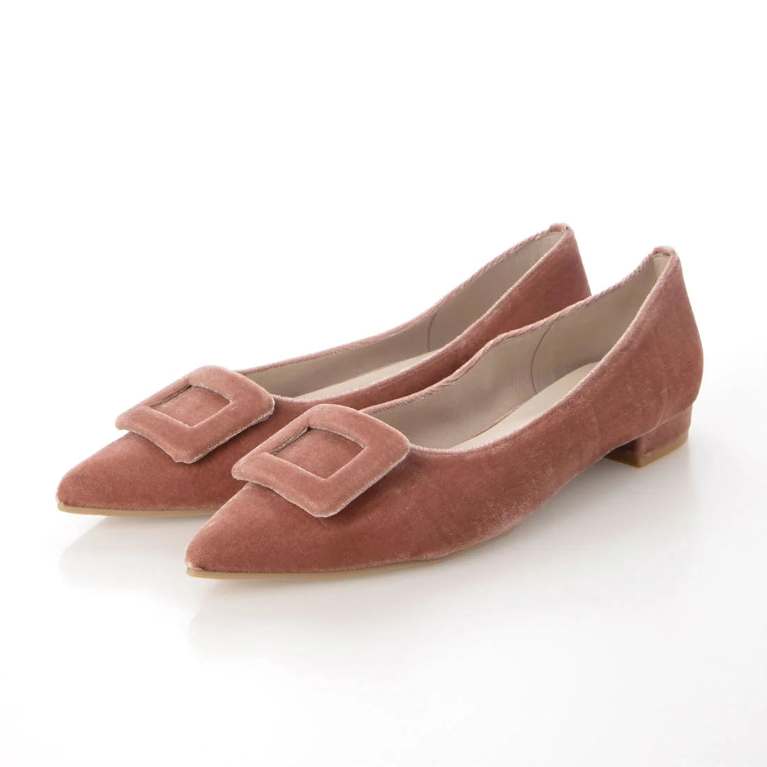 日本製[23AW] Launa lea 扣尖頭高跟鞋 (0459A) (Pink Z)（ピンクZ）