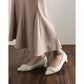 日本製 [23AW] Launa lea Bijou 絲帶尖頭高跟鞋 (0529) (Mauve S)