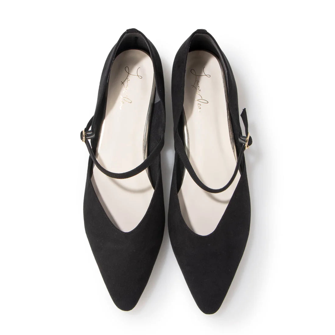 日本製[23AW] Launa lea 側切瑪麗珍鞋 (0528) (Black S)（ブラックS）