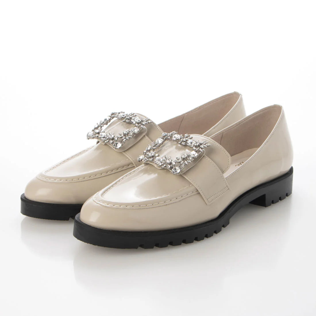 [23AW/預購] Launa lea Bijou 搭扣厚底樂福鞋 (SP030) (Ivory)